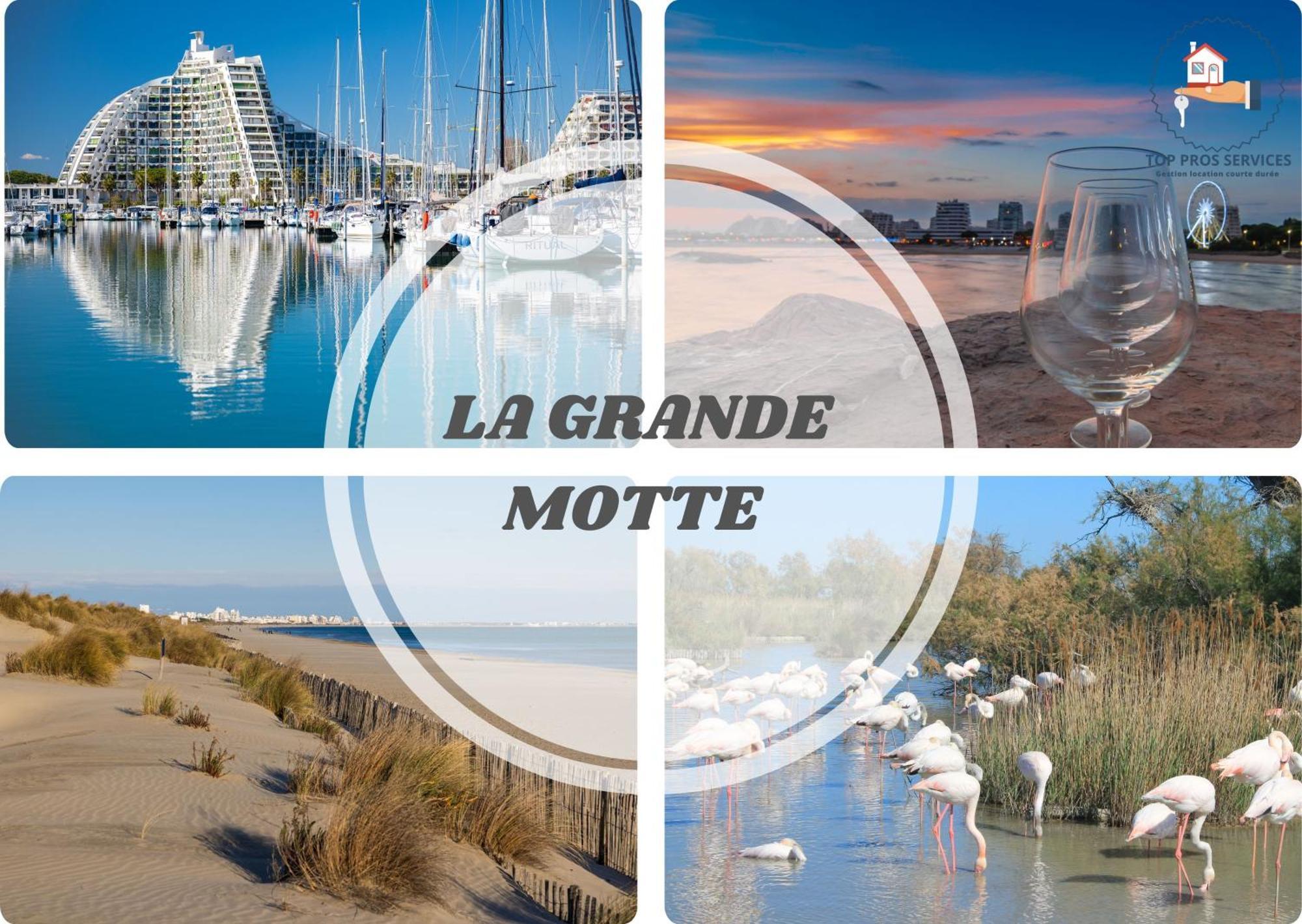 Le Dream Beach-Terrasse-Vue Mer D'Exception-Wifi-Parking - Top Pros Servicesconciergerie Palavas-les-Flots Ngoại thất bức ảnh